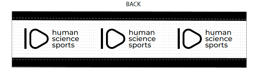 Human Headband w/ 20 SF5 cooling pieces - WHT