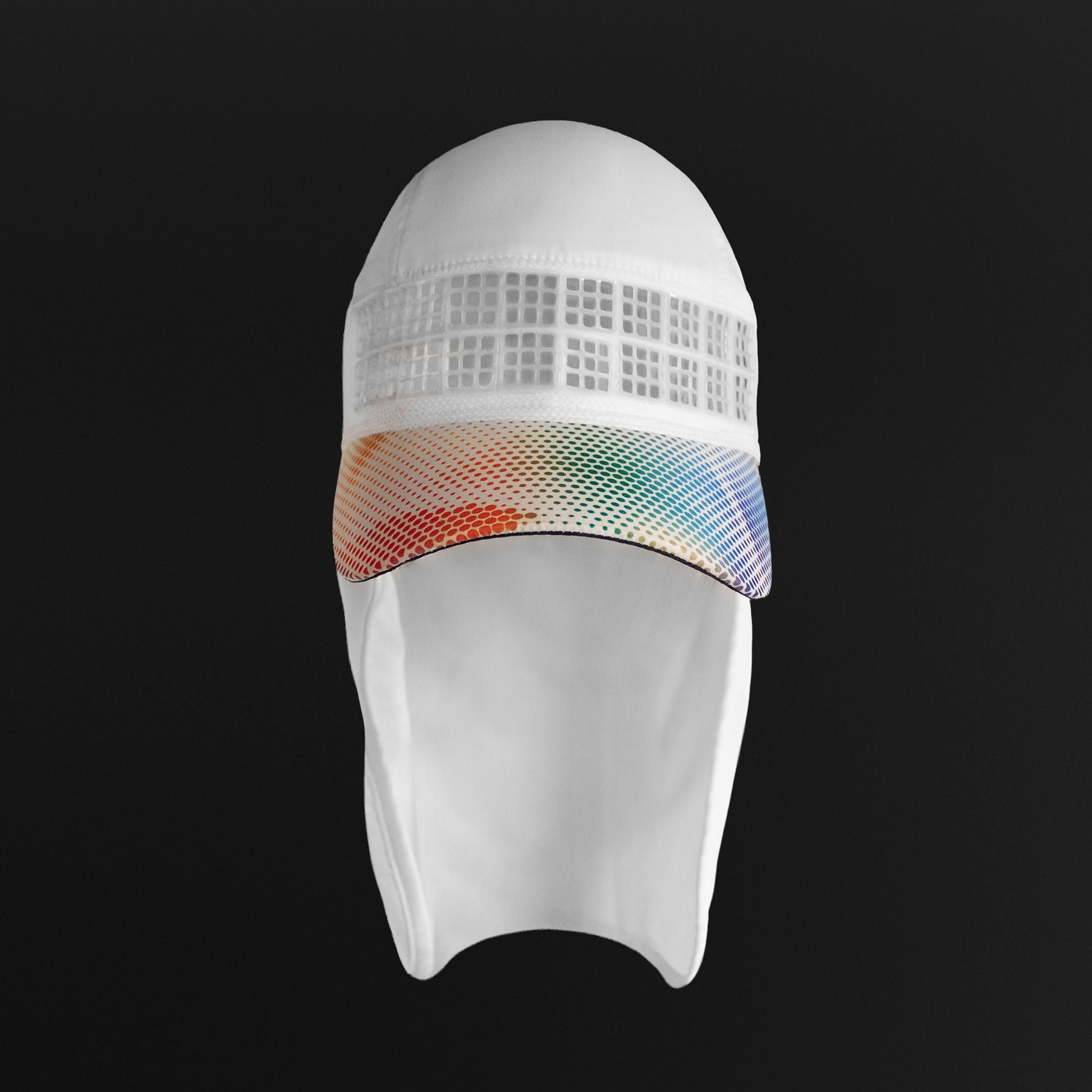 omius white cap with sun cover