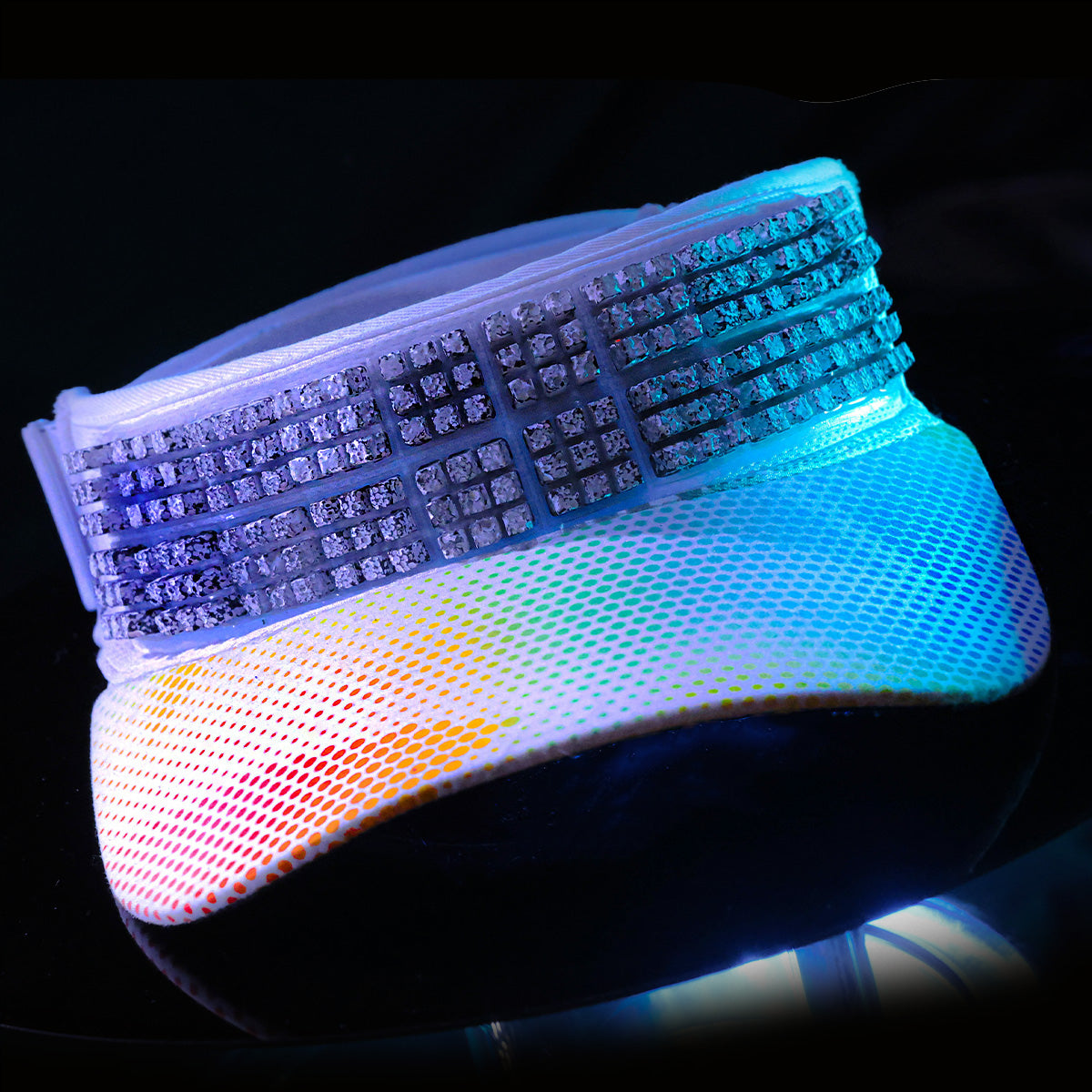 Visor with Cooling Pieces